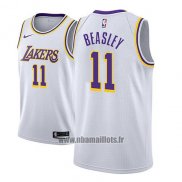 Maillot Los Angeles Lakers Michael Beasley No 11 Association 2018-19 Blanc