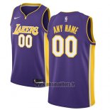 Maillot Los Angeles Lakers Personnalise 2017-18 Volet