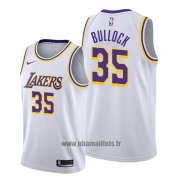 Maillot Los Angeles Lakers Reggie Bullock No 35 Association Blanc