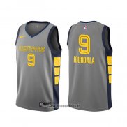 Maillot Memphis Grizzlies Andre Iguodala NO 9 Ville 2019-20 Gris