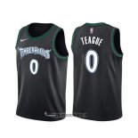 Maillot Minnesota Timberwolves Jeff Teague NO 0 Classic Noir