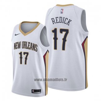 Maillot New Orleans Pelicans J.j. Redick No 17 Statement Rouge