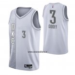 Maillot Oklahoma City Thunder Josh Giddey NO 3 Ville 2021-22 Blanc