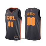 Maillot Orlando Magic Aaron Gordon NO 0 Ville 2019-20 Noir