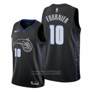 Maillot Orlando Magic Evan Fournier No 10 Ville Edition Noir