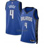 Maillot Orlando Magic Jalen Suggs NO 4 Statement 2022-23 Bleu