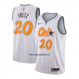 Maillot Orlando Magic Markelle Fultz No 20 Ville 2020-21 Blanc