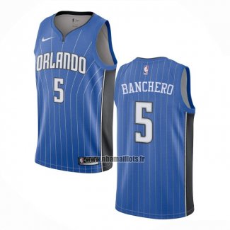 Maillot Orlando Magic Paolo Banchero NO 5 Icon 2022-23 Bleu