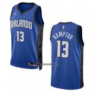 Maillot Orlando Magic R.j. Hampton NO 13 Statement 2022-23 Bleu