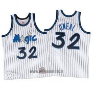 Maillot Orlando Magic Shaquille O'neal No 32 Retro Blanc