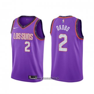 Maillot Phoenix Suns Elie Okobo NO 2 Ville Volet