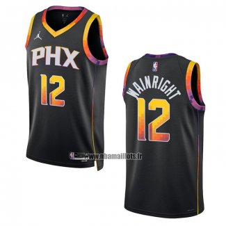 Maillot Phoenix Suns Ish Wainright NO 12 Statement 2022-23 Noir