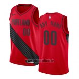 Maillot Portland Trail Blazers Personnalise Statement 2017-18 Rouge