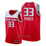 Maillot Sacramento Kings Jabari Parker No 33 Ville 2019-20 Rouge