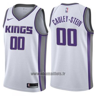 Maillot Sacramento Kings Willie Cauley-stein No 00 Association 2017-18 Blanc