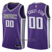 Maillot Sacramento Kings Willie Cauley-stein No 00 Icon 2017-18 Volet