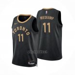 Maillot Tornto Raptors Joe Wieskamp NO 11 Ville 2022-23 Noir