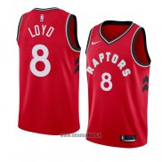 Maillot Tornto Raptors Jordan Loyd No 8 Icon 2018 Rouge