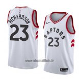 Maillot Tornto Raptors Malachi Richardson No 23 Association 2018 Blanc