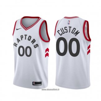 Maillot Tornto Raptors Personnalise 2017-18 Blanc