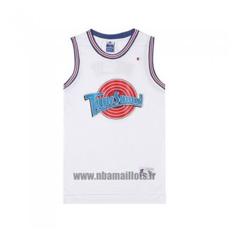 Maillot Tune Squad Porky No 8 Blanc