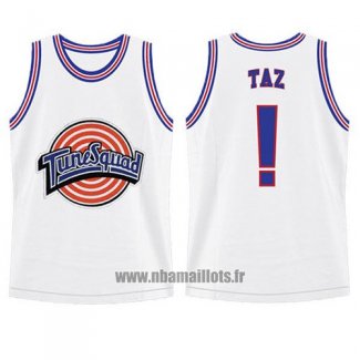 Maillot Tune Squad Taz Blanc