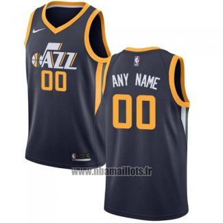 Maillot Utah Jazz Personnalise 2017-18 Noir