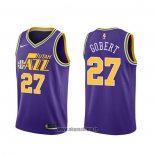 Maillot Utah Jazz Rudy Gobert NO 27 Hardwood Classics Volet