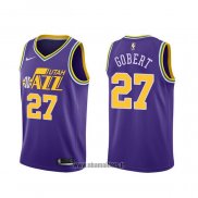 Maillot Utah Jazz Rudy Gobert NO 27 Hardwood Classics Volet