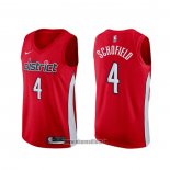 Maillot Washington Wizards Admiral Schofield NO 4 Earned 2019-20 Rouge