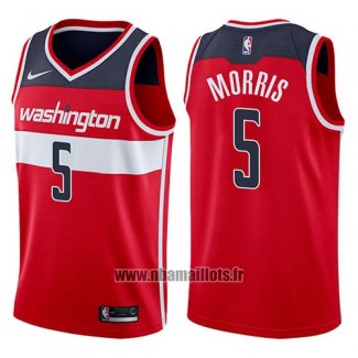 Maillot Washington Wizards Markieff Morris No 5 Icon 2017-18 Rouge