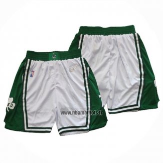 Short Boston Celtics 75th Blanc