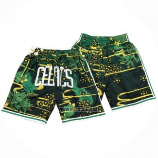 Short Boston Celtics Lunar New Year Mitchell & Ness Just Don Vert