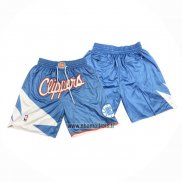 Short Los Angeles Clippers Ville Just Don Bleu