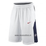 Short USA 2012 Blanc