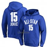 Veste a Capuche All Star 2023 Nikola Jokic Bleu