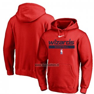 Veste a Capuche Washington Wizards Practice Performance 2022-23 Rouge