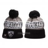 Bonnet Brooklyn Nets Gris Noir