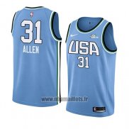 Maillot 2019 Rising Star Jarrett Allen No 31 World Bleu