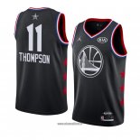 Maillot All Star 2019 Golden State Warriors Klay Thompson No 11 Noir