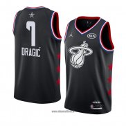 Maillot All Star 2019 Miami Heat Goran Dragic No 7 Noir