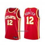 Maillot Atlanta Hawks De'andre Hunter No 12 Icon 2020-21 Rouge