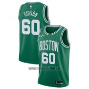 Maillot Boston Celtics Jonathan Gibson No 60 Icon 2017-18 Vert
