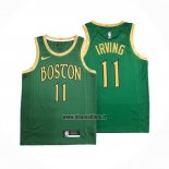 Maillot Boston Celtics Kyrie Irving NO 11 Ville Vert