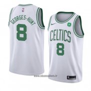 Maillot Boston Celtics Marcus Georges-hunt No 8 Association 2018 Blanc