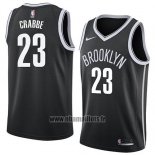 Maillot Brooklyn Nets Allen Crabbe No 23 Icon 2018 Noir