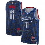 Maillot Brooklyn Nets Kyrie Irving No 11 Select Series Bleu