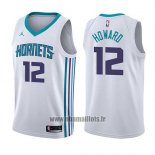 Maillot Charlotte Hornets Dwight Howard No 12 Association 2017-18 Blanc