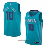 Maillot Charlotte Hornets Michael Carter-williams No 10 Icon 2018 Vert