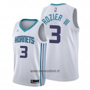 Maillot Charlotte Hornets Terry Rozier Iii No 3 Association Blanc